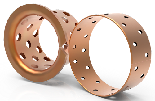 Massivlager, Bundlager, Zylinderlager, Zinnbronze