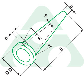 Sinterfilter konischer Filter